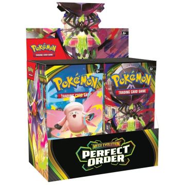 Pokémon TCG Mega Evolution Perfect Order-Booster Box (Diversen) Nieuw