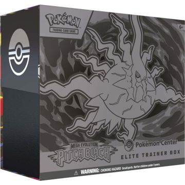Pokémon TCG Mega Evolution Pitch Black-Pokémon Center Elite Trainer Box (Diversen) Nieuw
