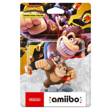 Nintendo Amiibo Donkey Kong Bananza-Donkey Kong & Pauline (Diversen) Nieuw
