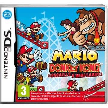 Mario vs. Donkey Kong Mini-Land Mayhem-Frans (NDS) Gebruikt