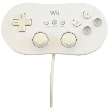 Nintendo Wii Classic Controller-Wit (Wii) Gebruikt