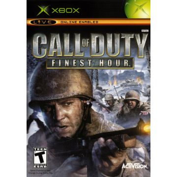 Call of Duty Finest Hour-Amerikaans (Xbox) Gebruikt