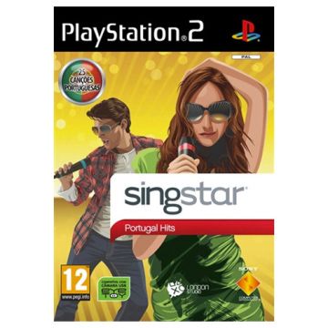 Singstar Portugal Hits-Portugees (PlayStation 2) Gebruikt