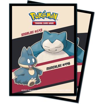 Ultra Pro Pokemon TCG Standard Size Deck Protector Sleeves-Snorlax & Munchlax (Diversen) Nieuw