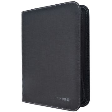 Ultra Pro 4-Pocket Zippered Toploader PRO-Binder-Zwart (Diversen) Nieuw