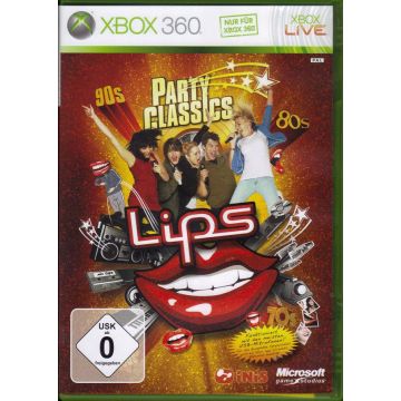 Lips Party Classics-Duits (Xbox 360) Gebruikt
