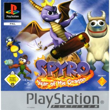 Spyro Year of the Dragon-Platinum Duits
