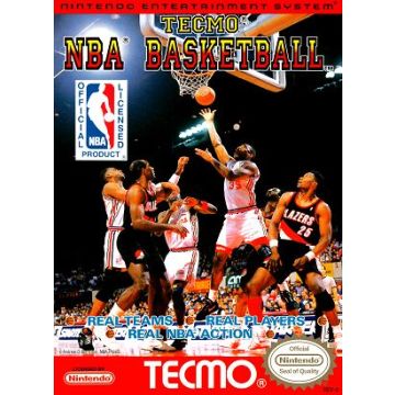 Tecmo NBA Basketball-Amerikaans (NES) Gebruikt