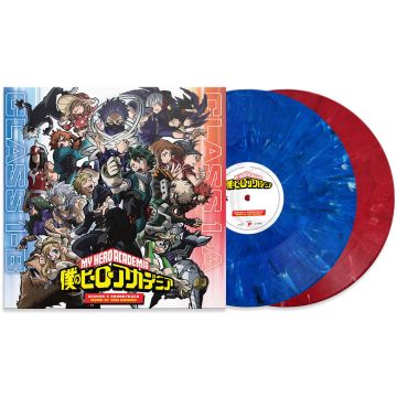 Milan Records My Hero Academia Season 5 O.S.T. 2 LPs-Blauw & Rood (Diversen) Nieuw