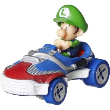 Mattel Hot Wheels Mario Kart Die-Cast Cars 1/64 Baby-Luigi (Diversen) Nieuw