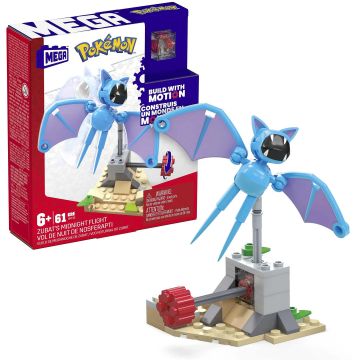Mattel Mega Construx Pokémon Building Set-Zubat's Midnight Flight (Diversen) Nieuw