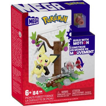 Mattel Mega Construx Pokémon Building Set-Pichu's Forest Forage (Diversen) Nieuw