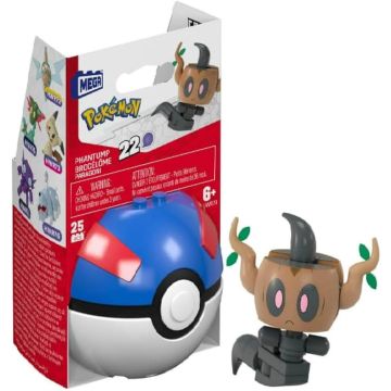 Mattel Mega Construx Pokémon Poké Ball Building Set-Phantump (Diversen) Nieuw