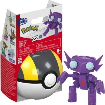 Mattel Mega Construx Pokémon Poké Ball Building Set-Sableye (Diversen) Nieuw