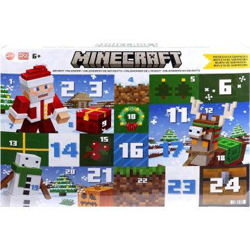 Mattel Gaming 24-Day Advent Calendar-Minecraft (Diversen) Nieuw