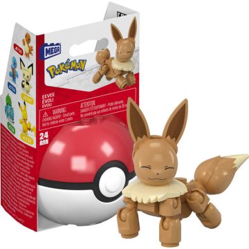 Mattel Mega Construx Pokémon Poké Ball Building Set-Eevee (Diversen) Nieuw