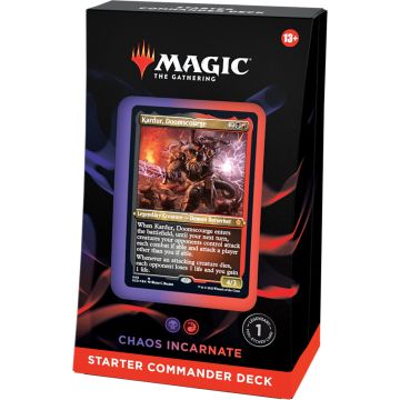 Magic The Gathering TCG Starter Commander Deck-Chaos Incarnate (Diversen) Nieuw