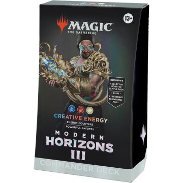 Magic The Gathering TCG Modern Horizons III Commander Deck-Creative Energy (Diversen) Nieuw