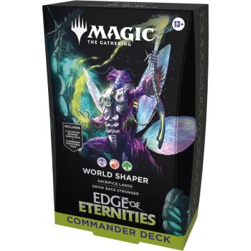 Magic The Gathering TCG Edge of Eternities Commander Deck-World Shaper (Diversen) Nieuw