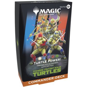 Magic The Gathering TCG Teenage Mutant Ninja Turtles Commander Deck-Turtle Power! (Diversen) Nieuw