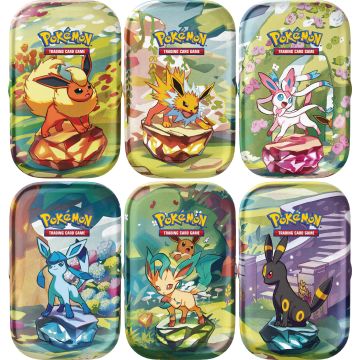 Pokémon TCG Scarlet & Violet Prismatic Evolutions-Mini Tin (Diversen) Nieuw