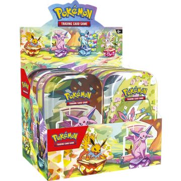 Pokémon TCG Scarlet & Violet Prismatic Evolutions-Mini Tin Display (Diversen) Nieuw