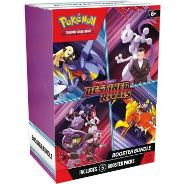 Pokémon TCG Scarlet & Violet Destined Rivals-Booster Bundle (Diversen) Nieuw