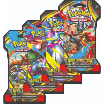 Pokémon TCG Mega Evolution-Sleeved Booster Pack (Diversen) Nieuw