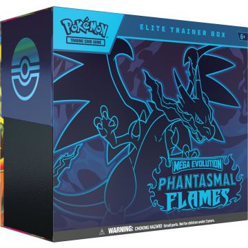 Pokémon TCG Mega Evolution Phantasmal Flames-Elite Trainer Box (Diversen) Nieuw