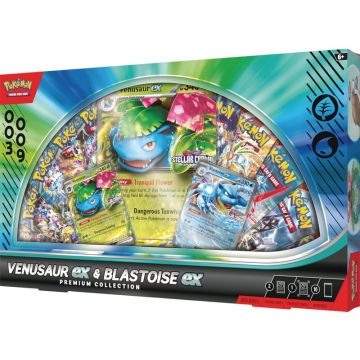 Pokémon TCG Premium Collection Box-Venusaur EX & Blastoise EX (Diversen) Nieuw