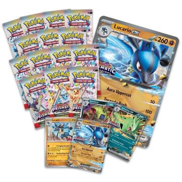 Pokémon TCG Scarlet & Violet Prismatic Evolutions Premium Collection-Lucario EX & Tyranitar EX (Diversen) Nieuw