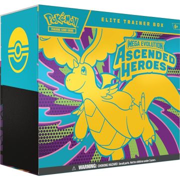 Pokémon TCG Mega Evolution Ascended Heroes-Elite Trainer Box (Diversen) Nieuw