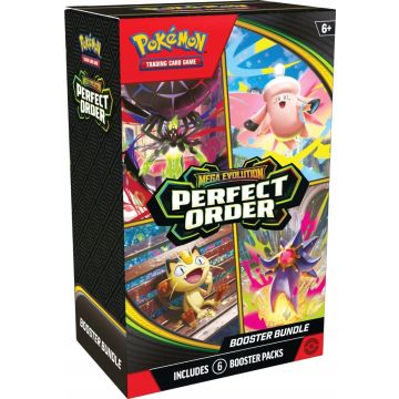 Pokémon TCG Mega Evolution Perfect Order-Booster Bundle (Diversen) Nieuw