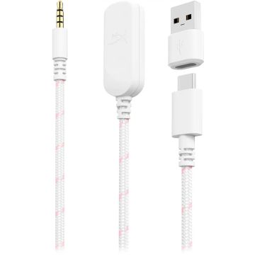 HyperX Cloud III Wired Gaming Headset-Wit / Roze (Diversen) Nieuw