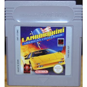 Lamborghini American Challenge-Kale Cassette (Game Boy) Gebruikt