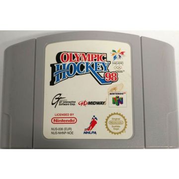 Olympic Hockey Nagano '98-Kale Cassette (N64) Gebruikt