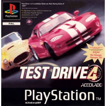 Test Drive 4-Standaard (PlayStation 1) Gebruikt