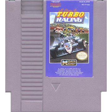 Turbo Racing-Kale Cassette (NES) Gebruikt