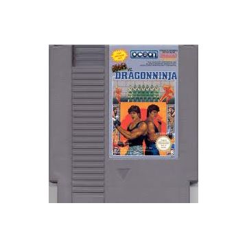 Bad Dudes Vs Dragonninja-Kale Cassette (NES) Gebruikt