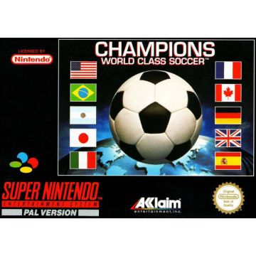 Champions World Class Soccer-Standaard (SNES) Gebruikt