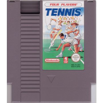 Four Players Tennis-Kale Cassette (NES) Gebruikt