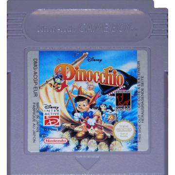Disney's Pinocchio-Kale Cassette (Game Boy) Gebruikt