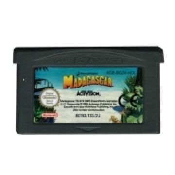 Madagascar-Kale Cassette (GBA) Gebruikt