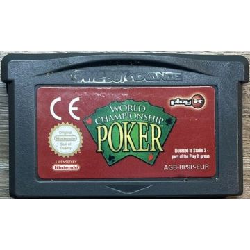 World Championship Poker-Kale Cassette (GBA) Gebruikt