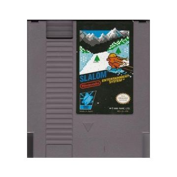 Slalom-Kale Cassette (NES) Gebruikt