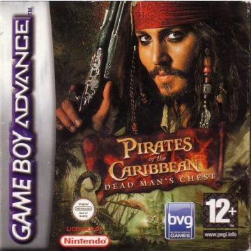 Pirates of the Caribbean Dead Man's Chest-Standaard (GBA) Gebruikt