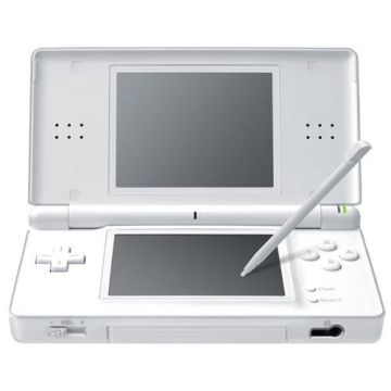 Nintendo DS Lite-Wit (NDS) Gebruikt