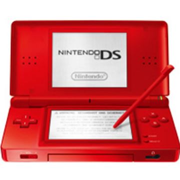 Nintendo DS Lite-Rood (NDS) Gebruikt