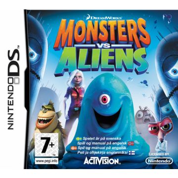 Monsters vs. Aliens-Standaard (NDS) Gebruikt