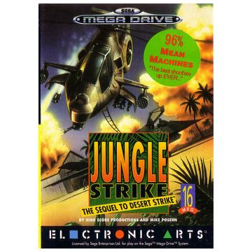 Jungle Strike The Sequel to Desert Strike-Standaard (Sega Mega Drive) Gebruikt